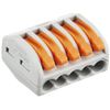 WAGO Japan WF-5BP One-Touch Connector, 5 Pieces