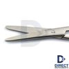 5 Pieces Mayo Scissors Straight 17cm Surgical Tissue Cutting Suture Dissection