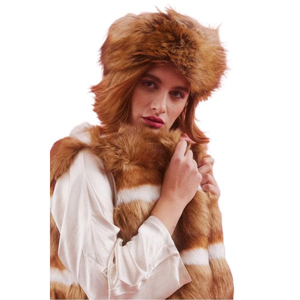 Mocha Faux Fur Headband