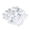 Haofy Filter Cottons,100 pcs Microdermabrasion Cotton Filters Round Filtering Pads Eco-Friendly Facial Cleaning Filters for Blackhead Eliminating Beauty(Diameter 10mm), White