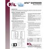 Afia Foaming Soap Dispenser - Single Unit - Black or White