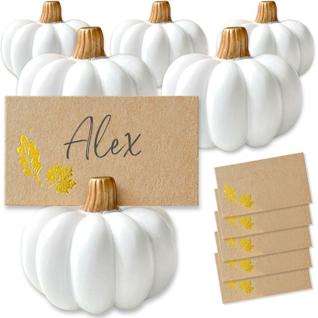 Kate Aspen Rustic Pumpkin, Thanksgiving Table Décor, Fall Themed Weddings, White