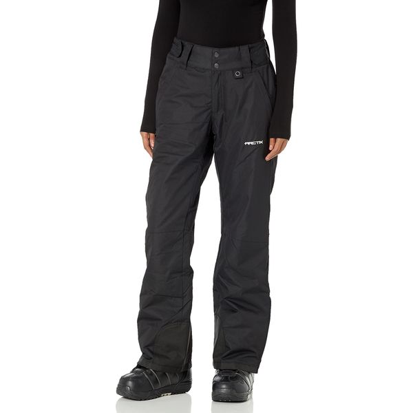 Arctix Women's Insulated Snow Pants, Black, Medium