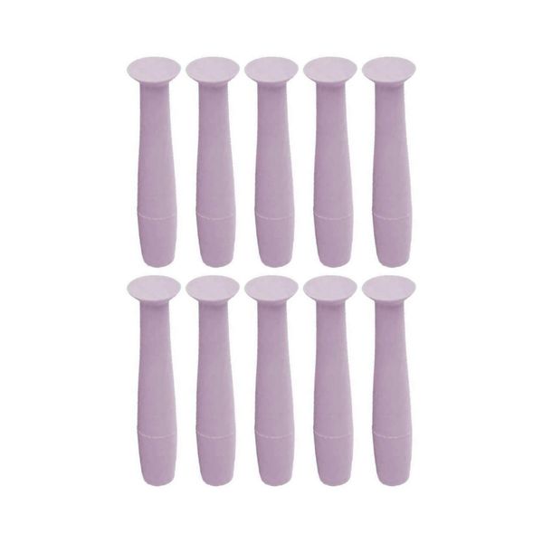 DMV Ultra Hard Contact Lens Remover (Lavender, 10 Pack)