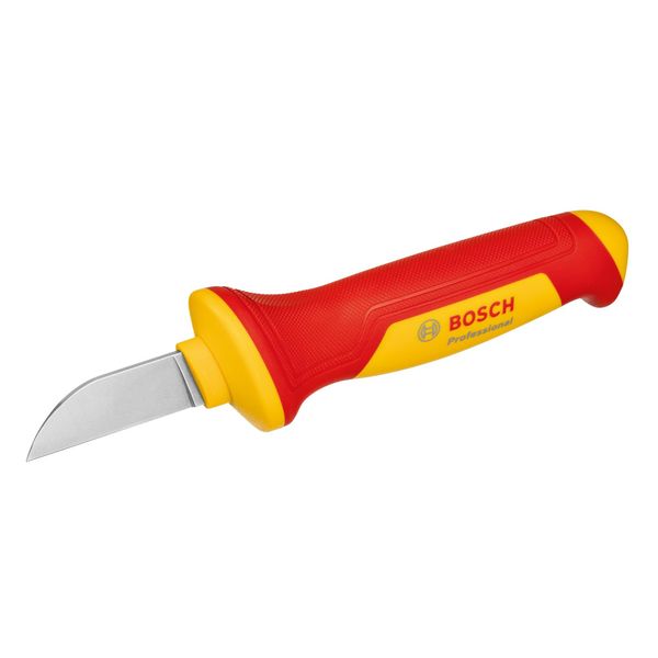 Bosch Professional VDE Cable Knife with Straight Blade (Made of S2 Steel)