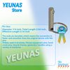 1/4" Diameter Quick Release Pin, Total Length 2.56", Effective Length 2.16", Stronger with Reinforced Pull Tab (4 Pack)