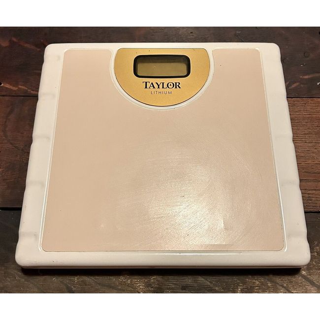 Taylor - Silver Platform Lithium Electronic Digital Scale