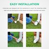 GutterGate 2"x3" Type-A White Gutter Downspout Extension Accessory