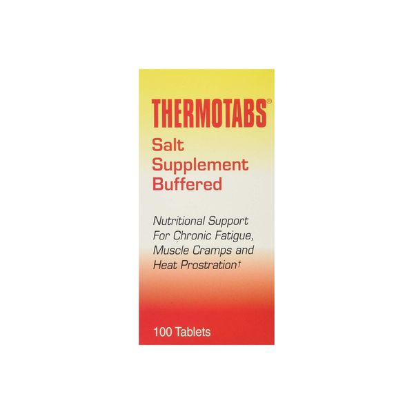 Thermotabs Salt Supplement, Buffered, 100 Tablets