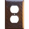 Fine Crafts Imports Outlet Antique Tin Switchplate