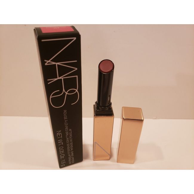 NARS ~ Afteglow Sensual Shine Lipstick ~ Turned On ~ 0.05 oz ~ NIb