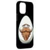 iPhone 15 Plus Cool egg with big beard for mustache Lovers Case