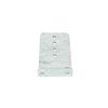 Sturdy Built (8) 10" Galvanized L-Type Boat Trailer Bunk Bracket Kit for 3x3 Galvanized Cross Members