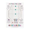 A5 Journal Grid Guide Stencil for Dotted Journaling/Bullet Planning - 5mm Dot Grid - Easy Template for Journal Spread Set-Up - by Oops a Daisy