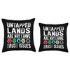 Untapped Lands Trust Issues Magic Geek Great cool Throw Pillow