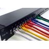1aTTack.de Patch cable - 5m Ethernet, network, LAN cable CAT6a (for gigabit networks, routers, switches, modems with RJ45 input - black)