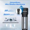0.01Μm Inline Water Filter System for Refrigerator, Ice Maker, under Sink, 1/4 I
