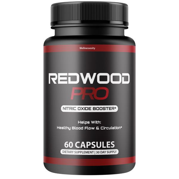 RedWood Pro -Healthy Blood Flow & Circulation Support Supplement - 60 Capsules
