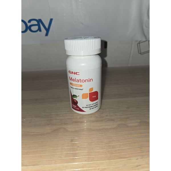 Melatonin Lozenges 1 mg - Cherry - 60 Vegetarian Lozenges (60 Servings)