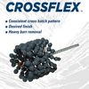 Weiler 34177 Crossflex Standard Duty Bore Brush 3/4 Diameter, 320SC Grit