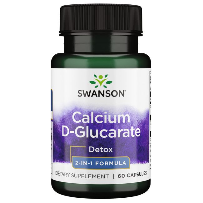 Swanson Calcium D-Glucarate 60 Capsules