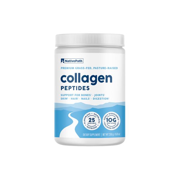 NativePath Collagen Peptides Protein - Hydrolyzed Type 1 & 3 Collagen ...