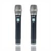 Stage Wireless Microphone System 2CH UHF Handheld Adjustable Musical Microphones