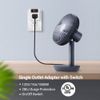 DEWENWILS 3Pack Grounded Port Power Adapter 3Prong Electrical Plug Outlet Switch