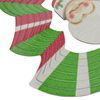 Santa Christmas Garden Wind Spinner (Metallic Multicoloured Windmill)