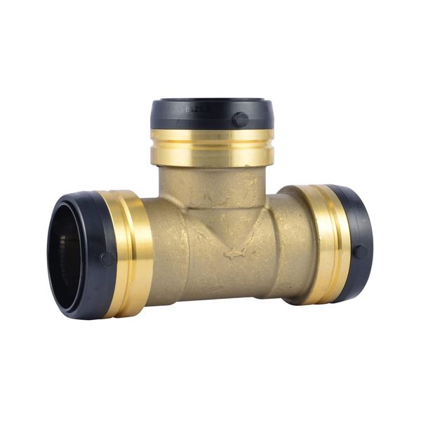 SharkBite UXL0835 1-1/4” Brass Push Connect Tee