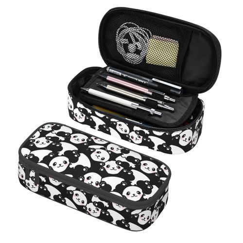 GVGOAGL Cute Kawaii Panda Pencil Case Organizer Big Capacity Pencil Pouch Stationery With Zipper School Supplies Pencil Bag For Girls Boys Office