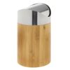Cal-Mil Bamboo Counter Trash Bin