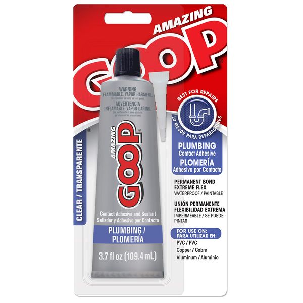 Eclectic Products 150011 Amazing Plumbing Goop Glue Adhesive Sealant 3.7oz