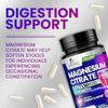 Magnesium Citrate Supplement 1000 mg Best Absorption, Supports Bone, 60 Count
