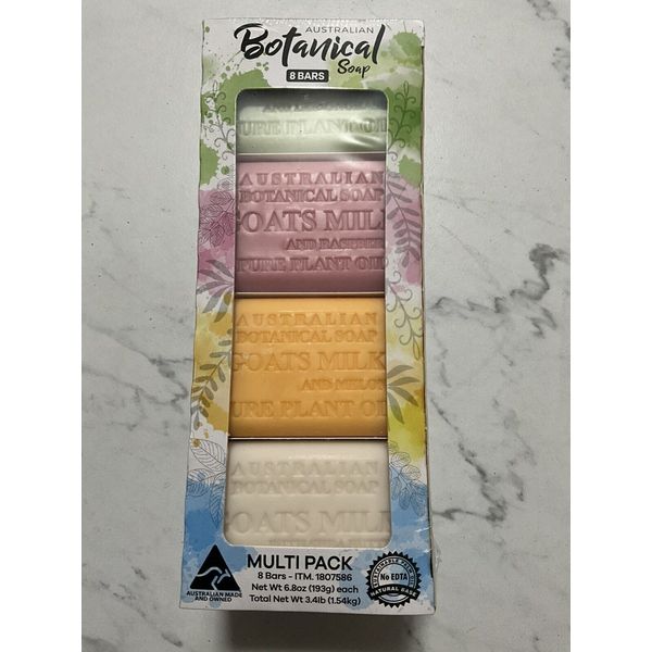Australian Botanical Soap w/Pure Plant Oil, & Goat Milk