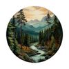Mountains Wilderness Forest Hiking Pine Tree Nature PopSockets Standard PopGrip