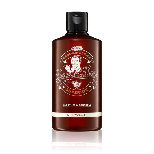 Dapper Dan Grooming Hair Tonic, Add Volume and Texture to All Hair Types, Enriched with Argan Oil and Witch Hazel, Vanilla And Tonka Bean Fragrance, 1 x 250ml