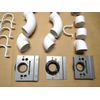 24pc Central Vacuum PVC Rough-in fitting kit 3 Inlets (24) pieces