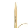 Tulip Knitting Needles, Bamboo, Beige, 40 cm x 8 mm