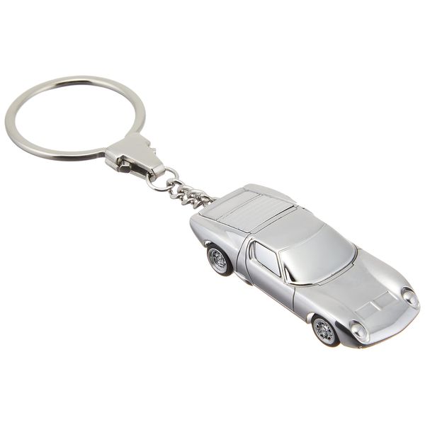 Lamborghini Miura Chrome Keychain