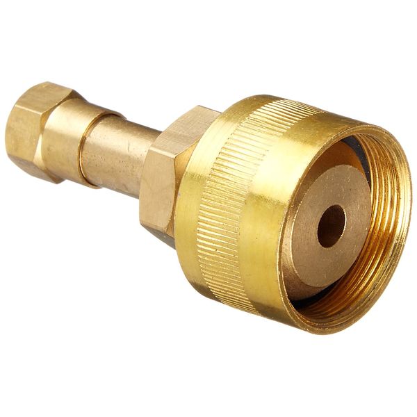 Petromax 12411 Kerosene Lantern Parts, Pump Adapter, Brass