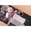 Woutay Mousepad,Pink Flowers,Cool Desk Pad for Keyboard and Mouse