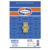 Uniweld HCC79 Brass Hose Coupling from "B" LH to "B" LH