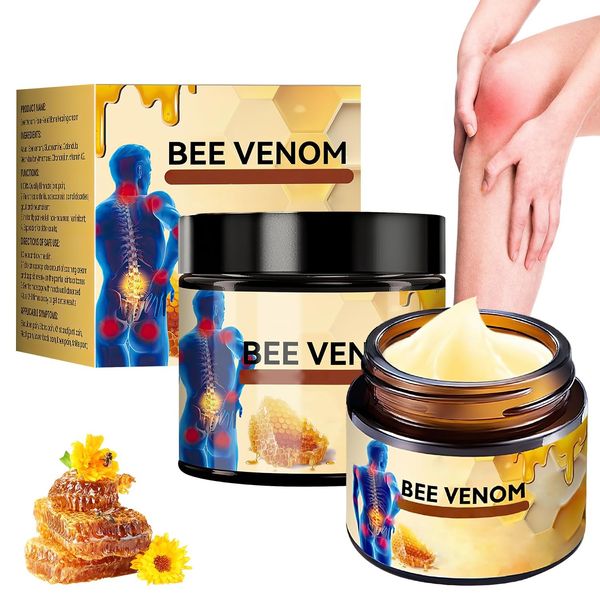 2PCS Bee Venom Advanced Joint and Bone Cream, Gel, New Bees... 