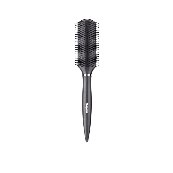 BaByliss Diamond Styling Hair Brush, Silver