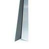Silver & Gold Effect Plastic PVC Corner 20x20mm -1 Meter Angle Trim Wall Edge Protector TMW Profiles (Silver)