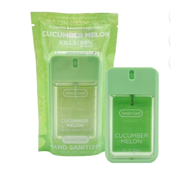 Smart Care Cucumber Melon Hand Sanitizer Spray 1.35 fl oz BNIB Like Touchland