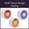 HUB Classic Shine Lock Wax Pomade Styling Product - 100 g / 100 ml x 1. Medium Hold and High Shine Natural Finish.
