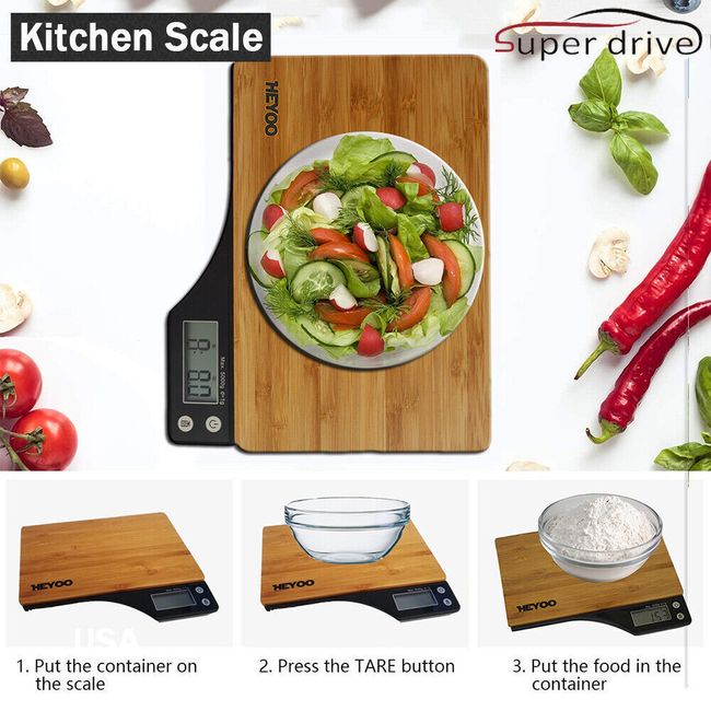 Digital Scale Kitchen Food Weight Balance Electronic Diet Jewelry