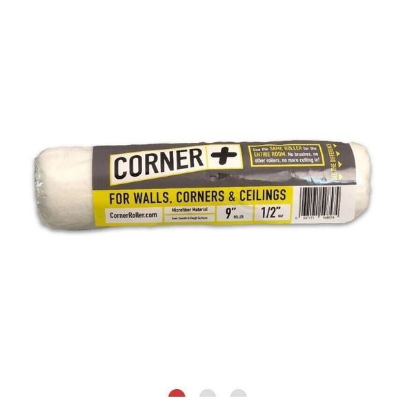 Corner Roller 9 In. x 1/2 In. Microfiber Paint Roller Cover 64212 Corner Roller